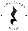 musical rest surrounded by the text "Hoelscher Music"
